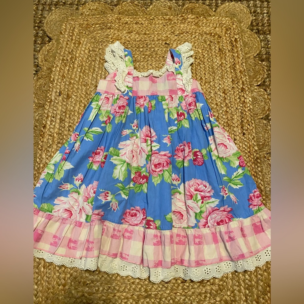 Mustard Pie toddler girls spring floral dress